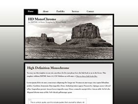 HTML template — hdmonochrome