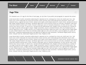 HTML template — theslant